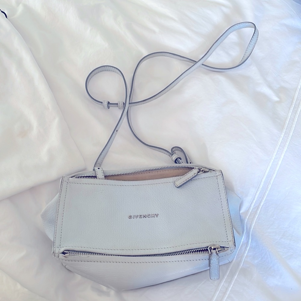 Givenchy small pandora bag (baby blue)